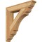 Ekena Millwork Olympic Traditional Rough Sawn Bracket, Western Red Cedar, 4"W x 24"D x 24"H BKT04X24X24OLY01RWR - alternate 1